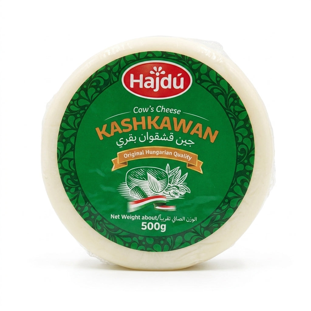 Hajdú Kashkawan Cow's Cheese 500g - Original Hungarian Quality
