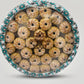 Al Neimah Dates Maamoul Sweets 1000g - Premium Arabian Sugar-Dusted