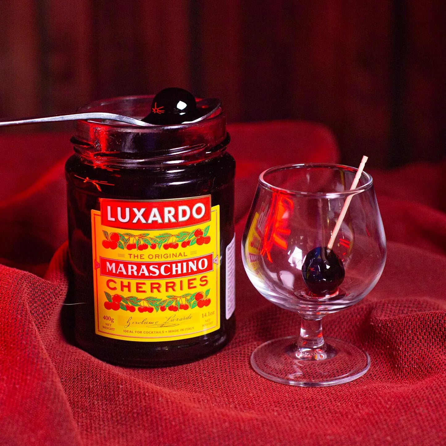 Wholesale Luxardo Maraschino Cherries | 400g Jar