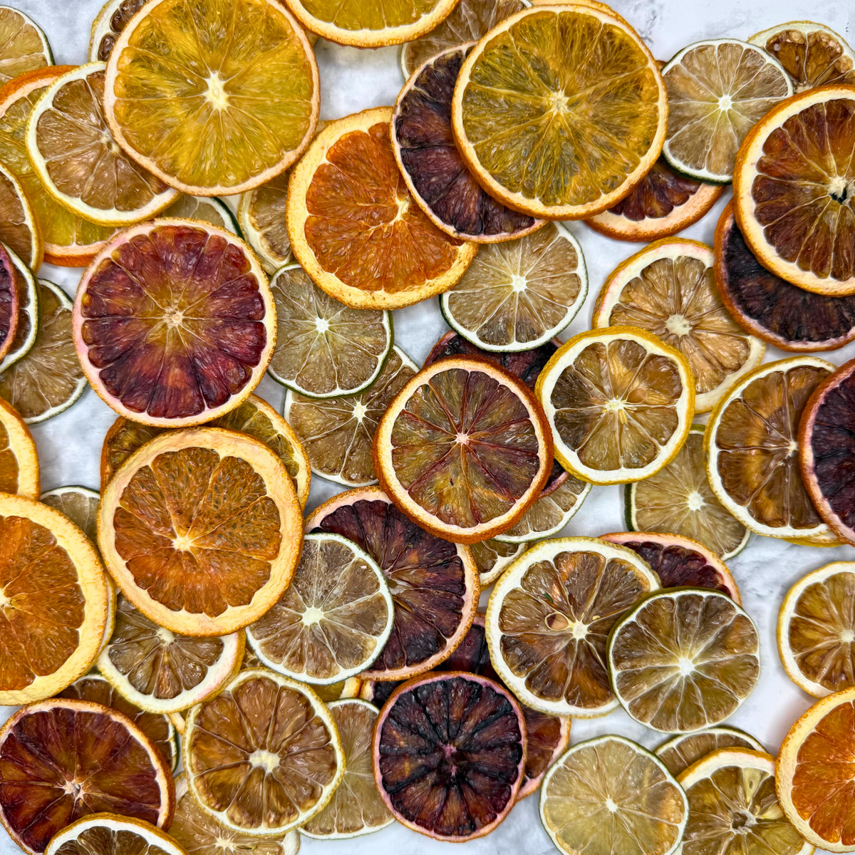 Dehydrated Citrus Mix | Dried Lemon, Lime, Orange & Blood Orange