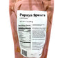 Papaya Spears, Low Sugar