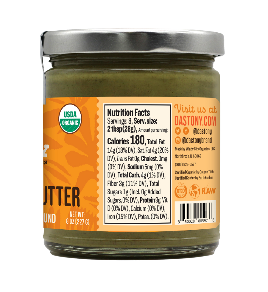 Crunchy Sprouted Pumpkin Seed Butter