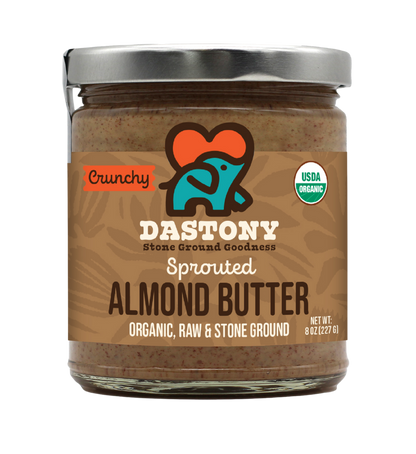 Crunchy Sprouted Almond Butter