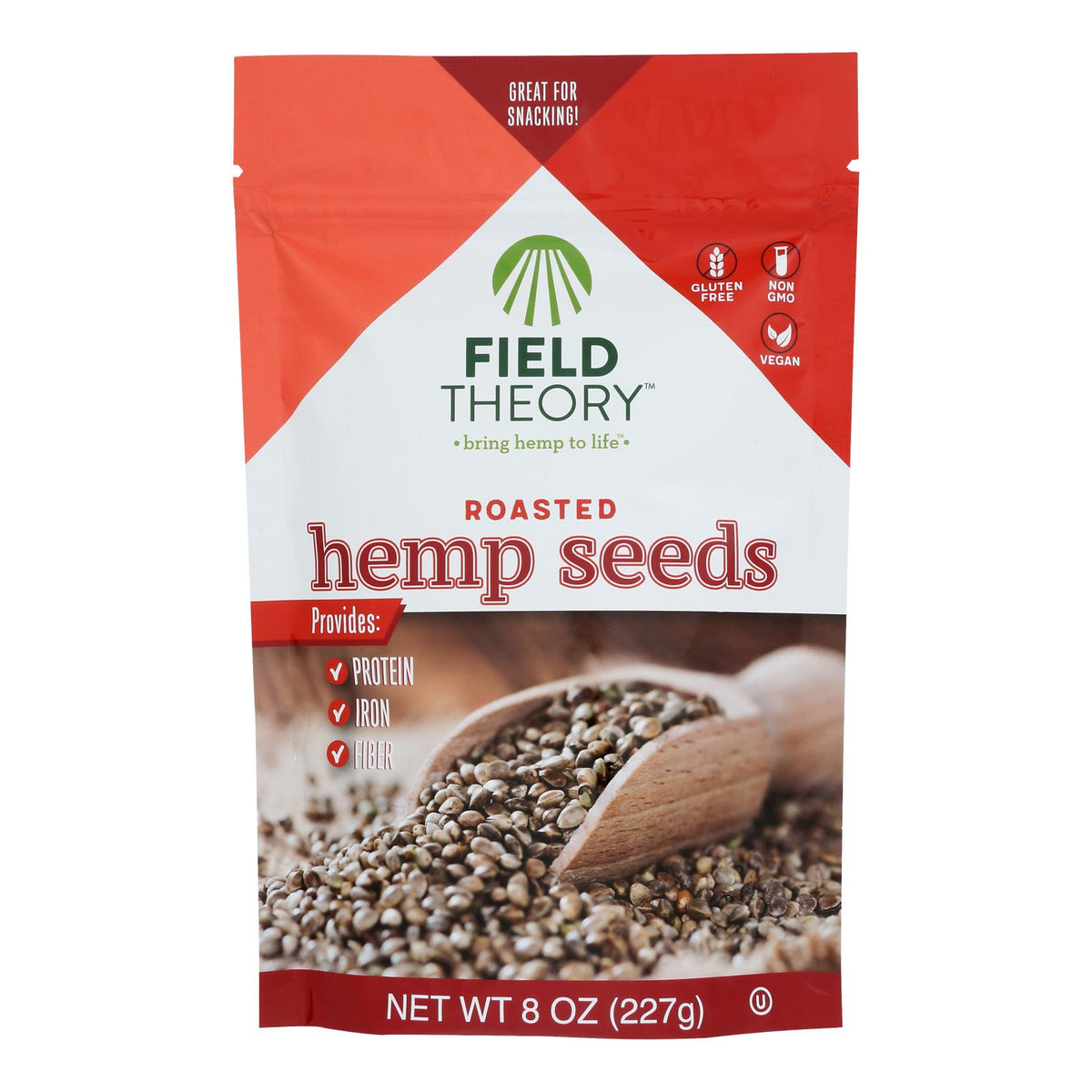 Field Theory - Roasted Hemp Seeds - Case Of 8-8 Oz(D0102H546I2)