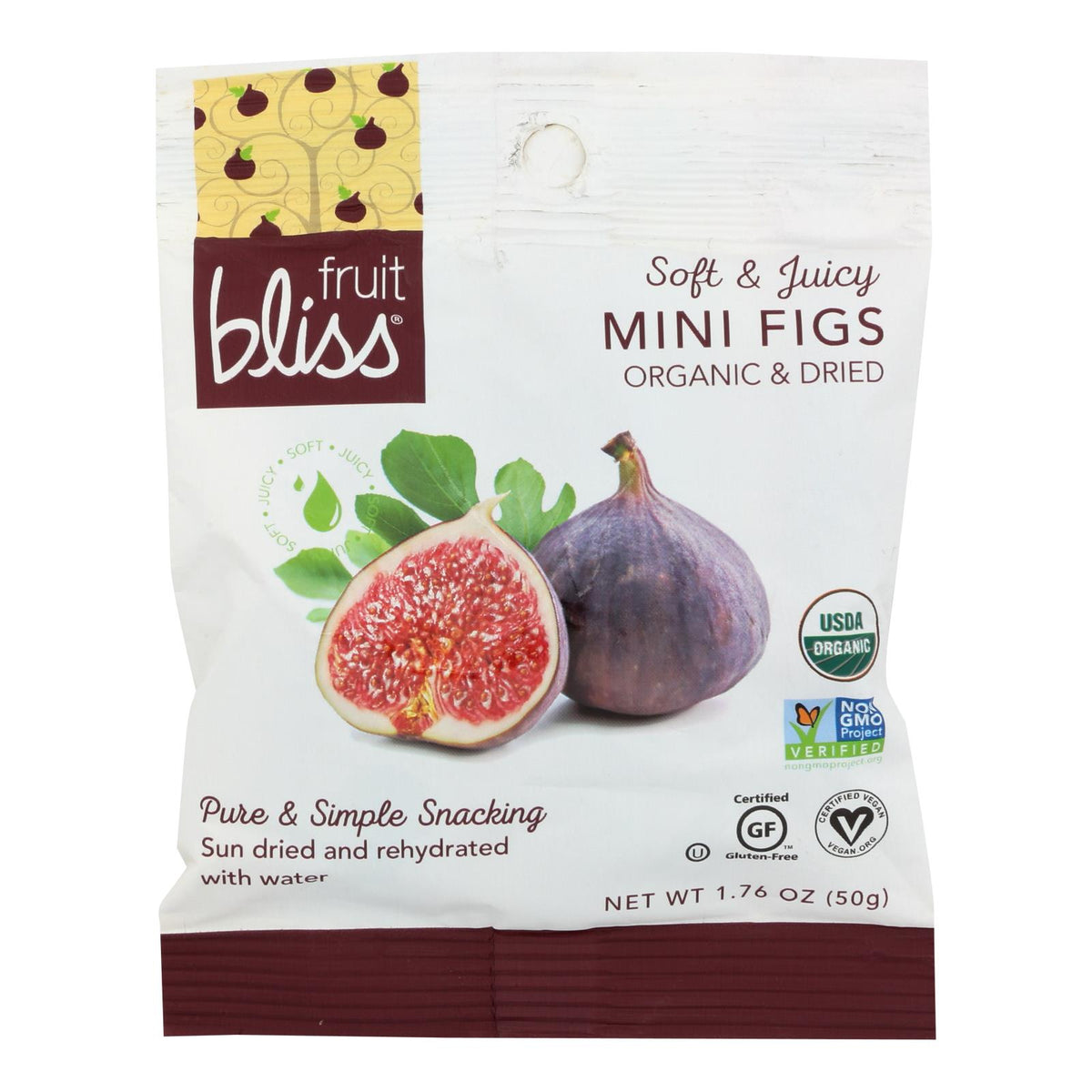 Fruit Bliss - Organic Turkish Mini Figs - Mini Figs - Case Of 12 - 176 Oz(D0102H5K4Uj)