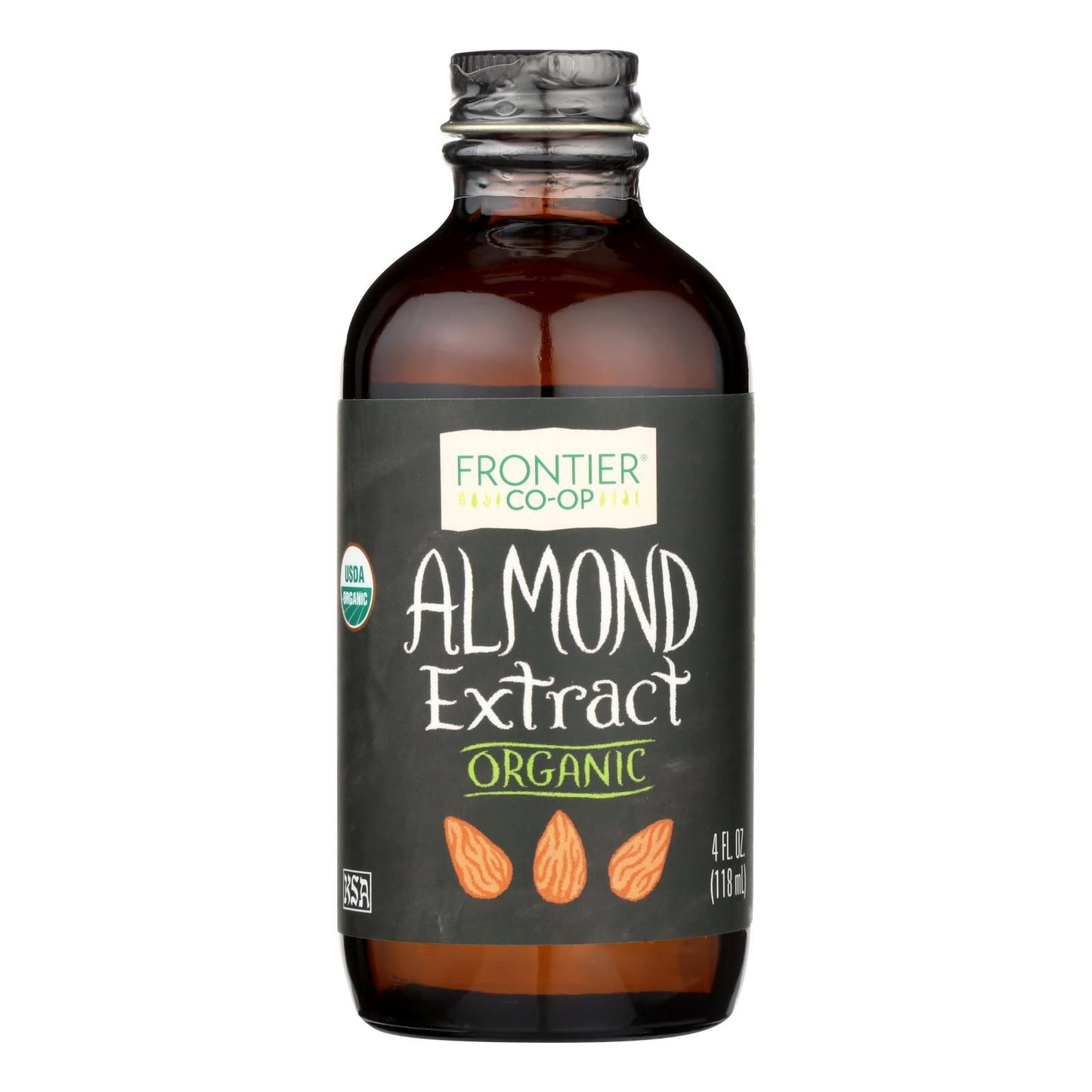 Frontier Herb Almond Extract - Organic - 4 Oz(D0102H5KVc2)