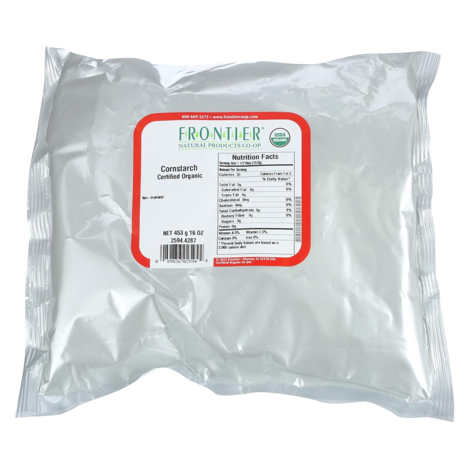 Frontier Herb cornstarch  Organic  Bulk  1 Lb(D0102H5W3LT)