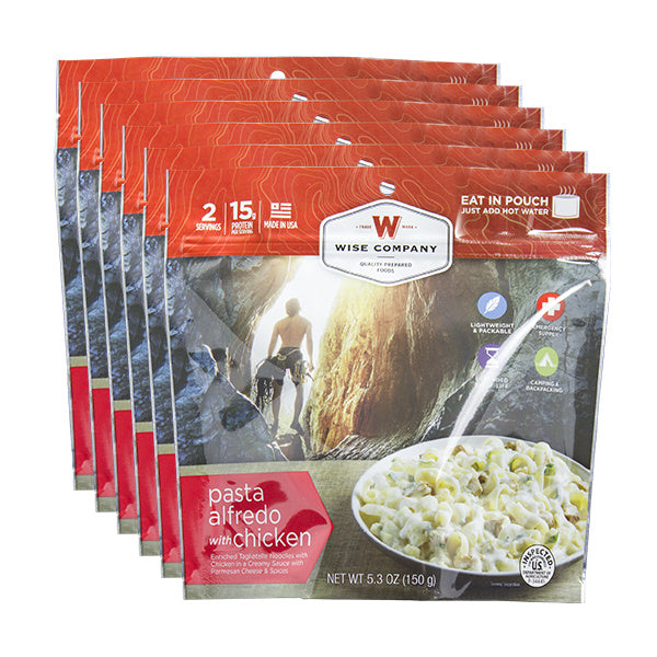 6ct Pack - Outdoor chili Mac with Beef (2 Serving Pouch)(D0102HEVXTU)