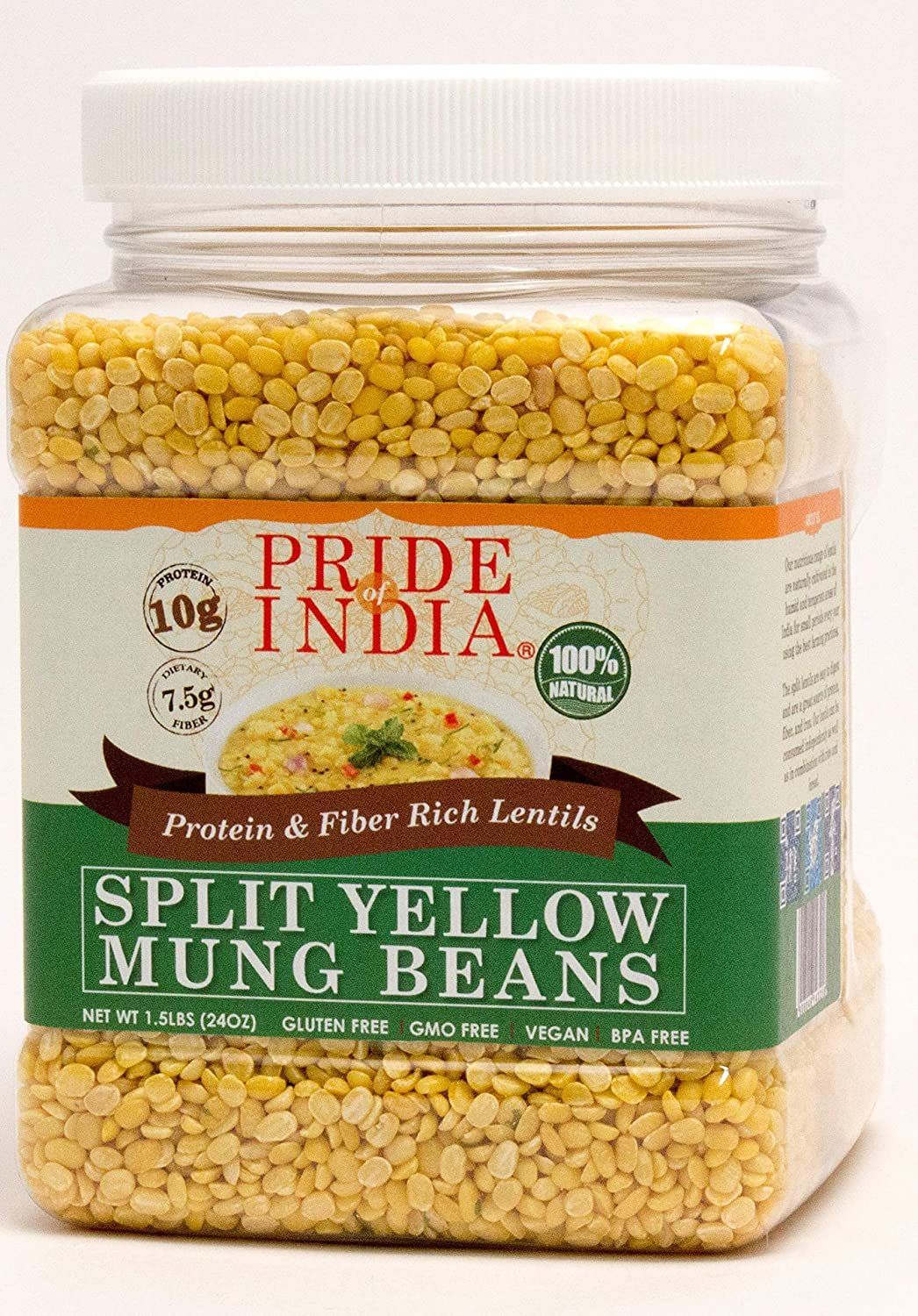 Split Yellow Mung Beans(D0102HP6BBW.)