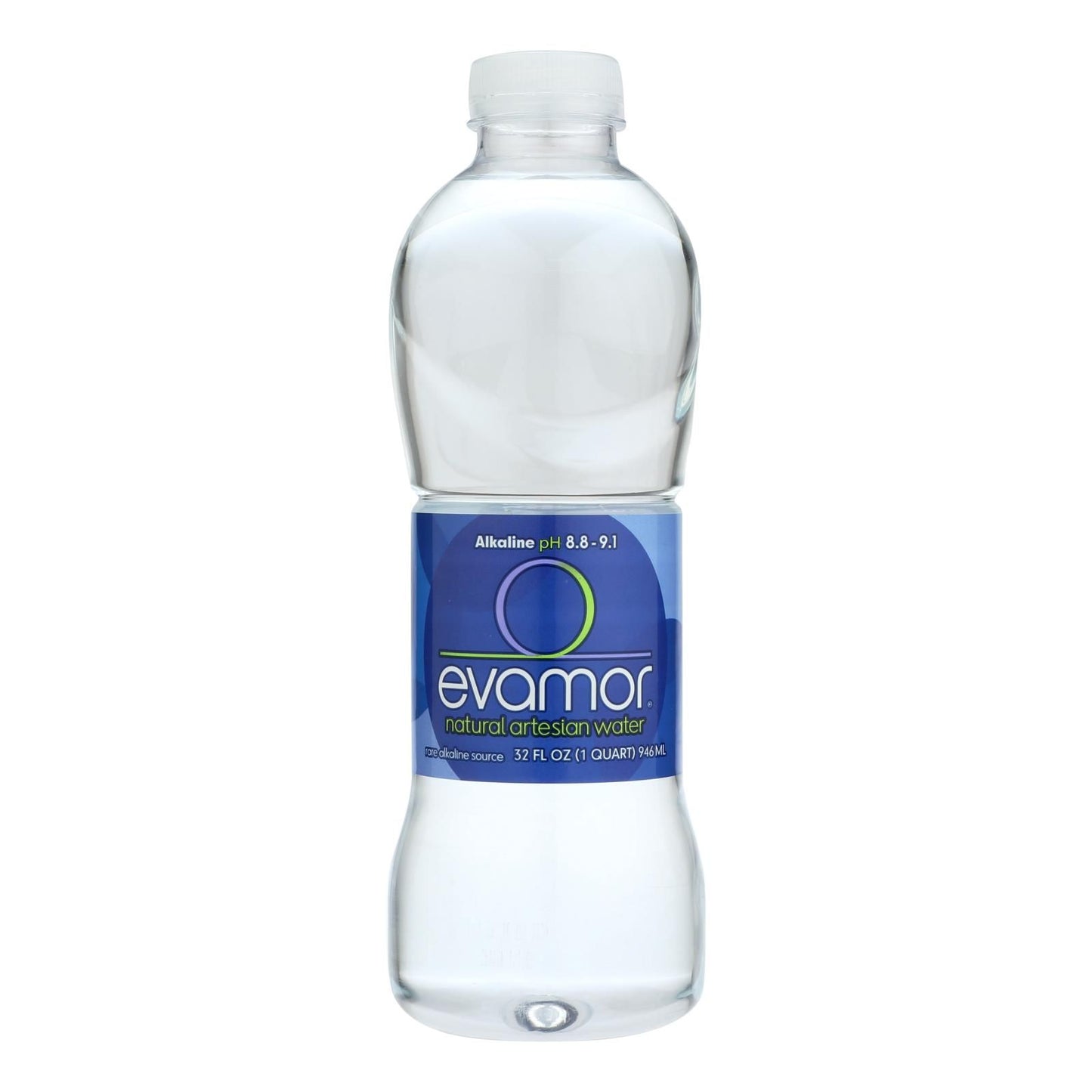Evamor Naturally Alkaline Artesian Water  Natural Artesian  Case of 12  32 FL oz.(D0102HX8FEP.)