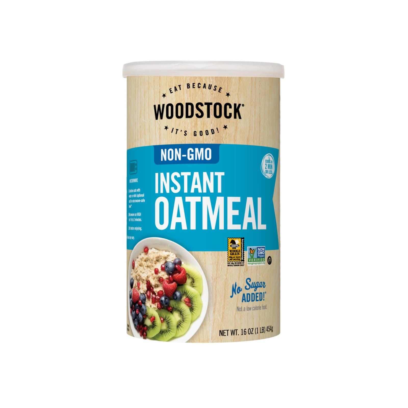 Woodstock Instant Oats - Case of 12 - 18.5 oz.(D0102HXW5CJ.)
