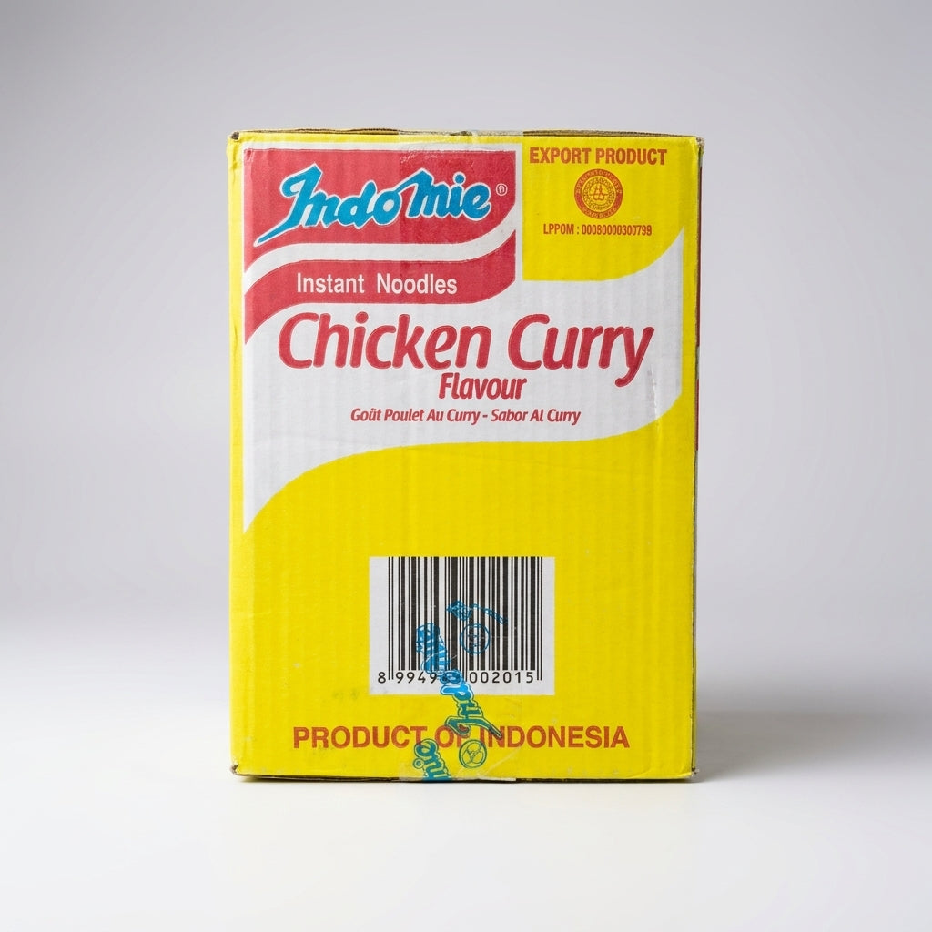 Box Indomie Chicken Curry Instant Noodles 30 Pack - Indonesian Export Quality