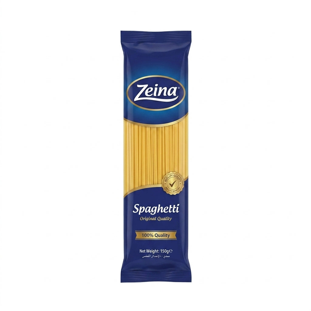 Zeina Spaghetti 150g - Original Quality Durum Wheat Pasta