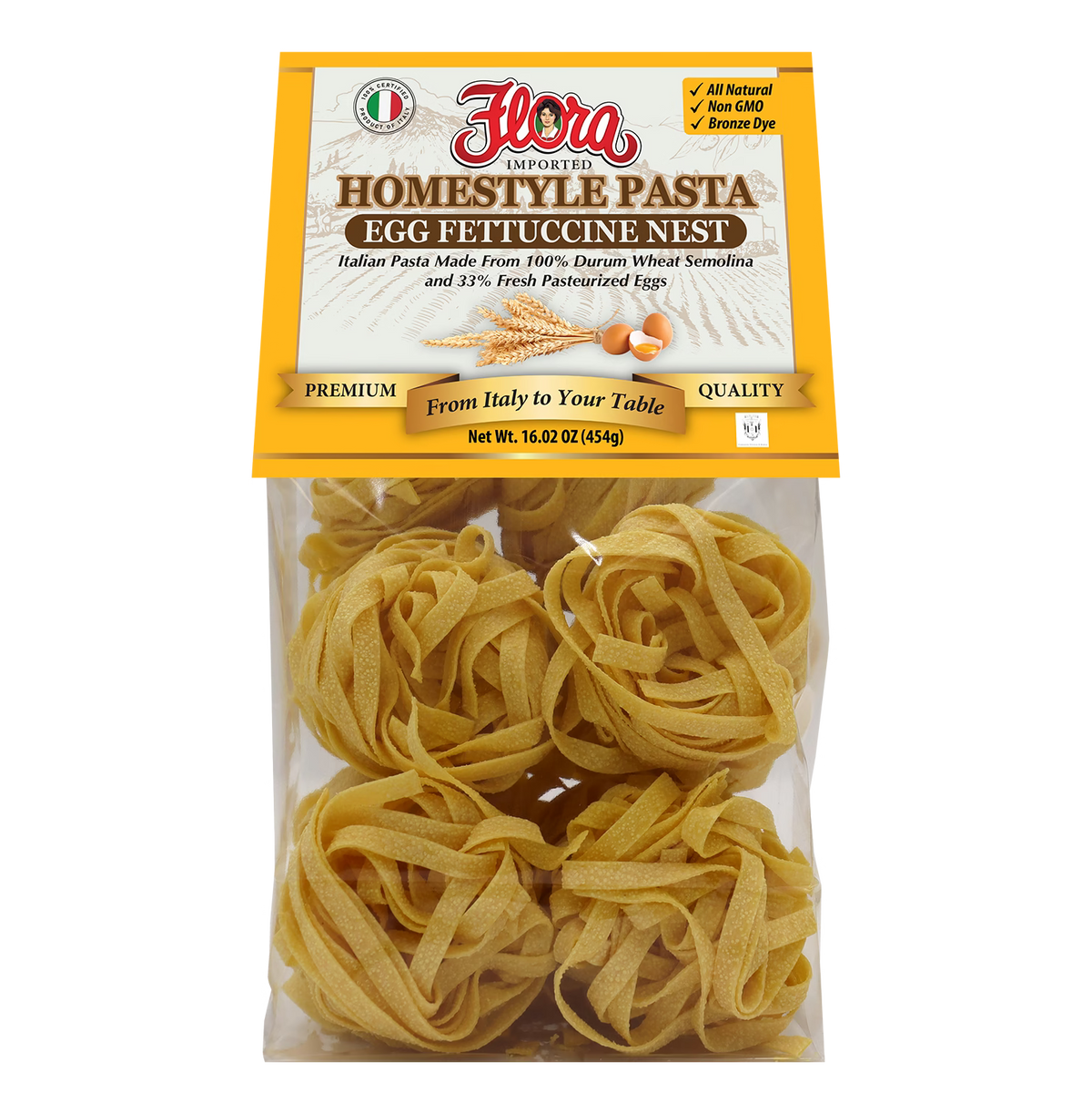 Homestyle Egg Fettuccine Pasta Nest - 16.02 oz