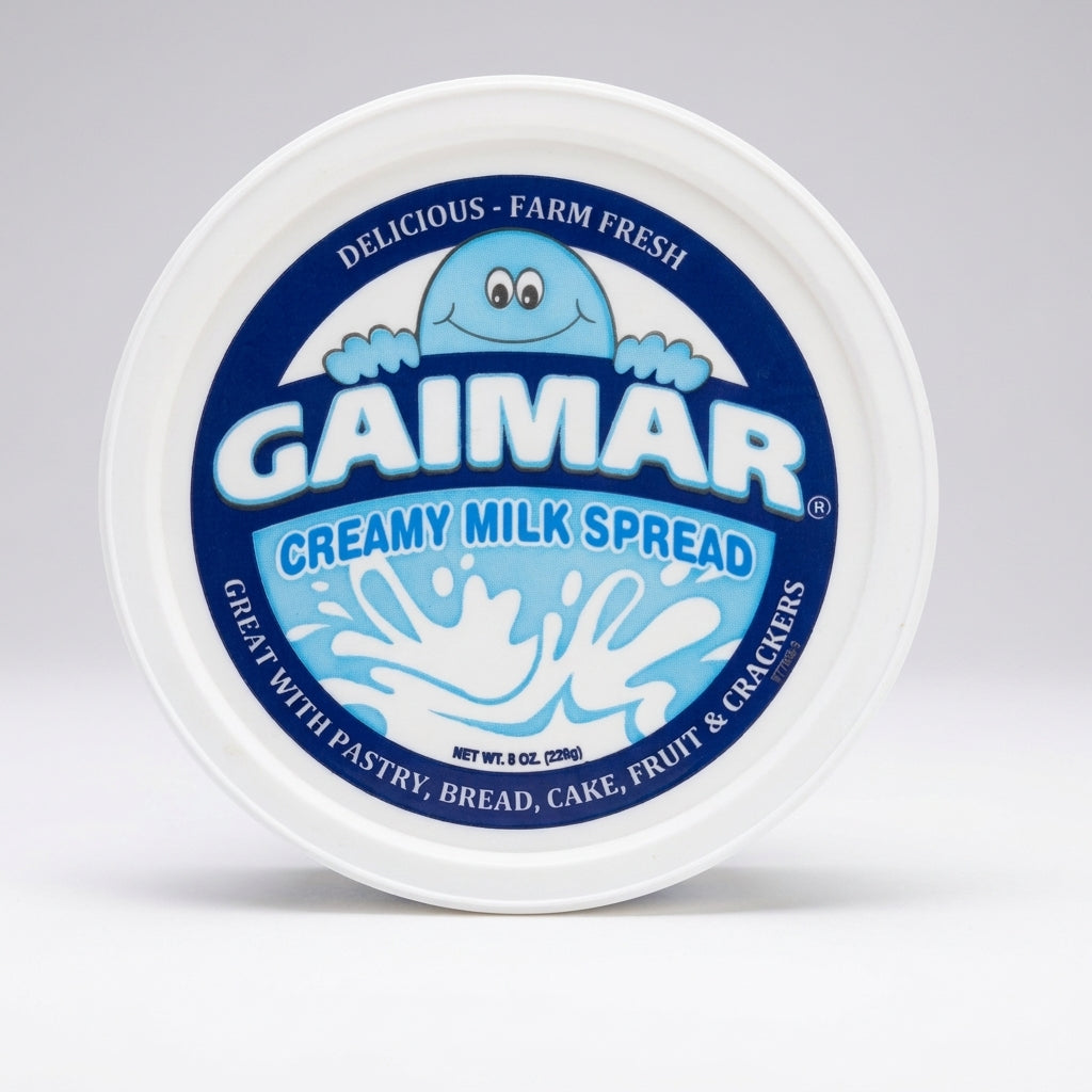Gaimar Creamy Milk Spread 8 oz - Farm Fresh Delicious Topping