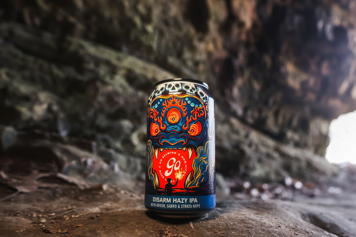 Disarm Hazy IPA – Non-Alcoholic Hazy IPA
