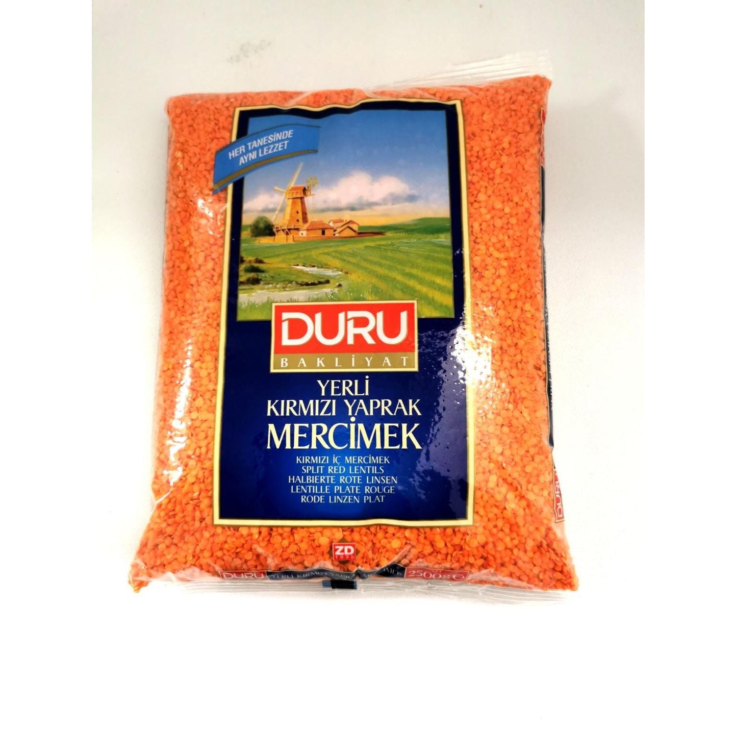 Duru Kirmizi Yaprak Red Lentils Bulk 2.5Kg