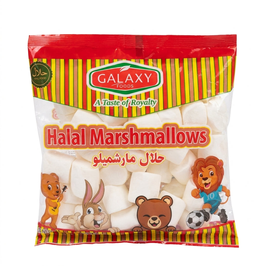 Galaxy Foods Halal Marshmallows 10 oz - Certified Halal Vanilla