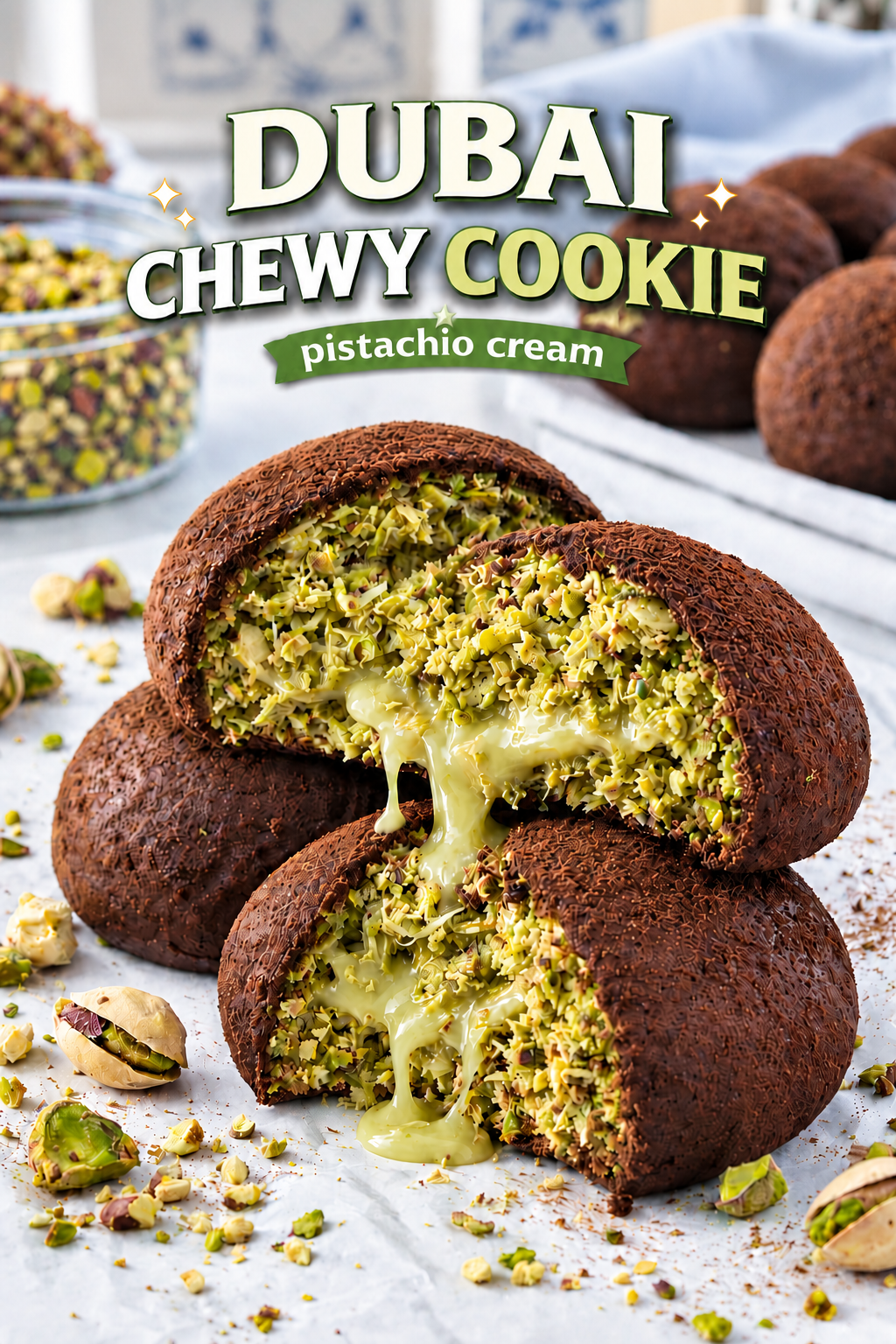 Gusto Etna Dubai Chocolate Pistachio Filling with Kataifi – 30% Pistachio – 1 kg (2.2 lb)