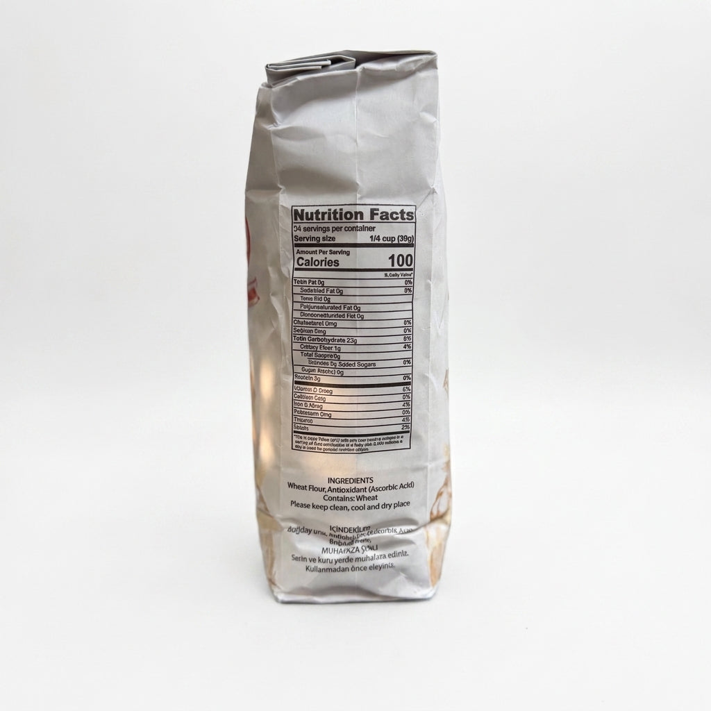 Ipek All Purpose Flour 2 LBS 3.3 OZ (1 kg) - Premium Turkish Wheat Flour