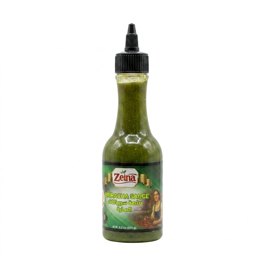 Zeina Sriracha Sauce 8.2 oz - Spicy Middle Eastern Hot Sauce
