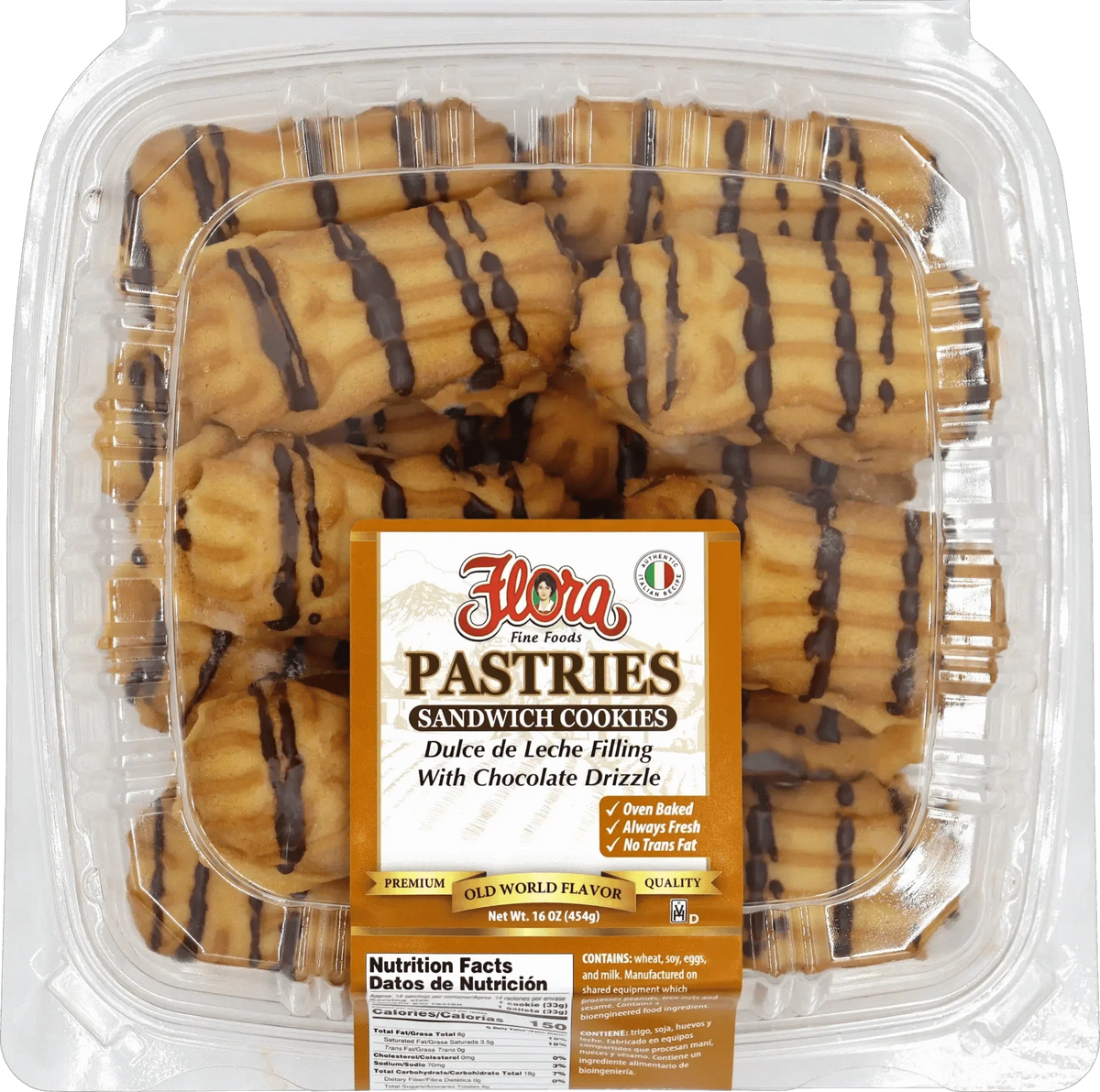 Dulce de Leche - Sandwich Cookies - 16 oz