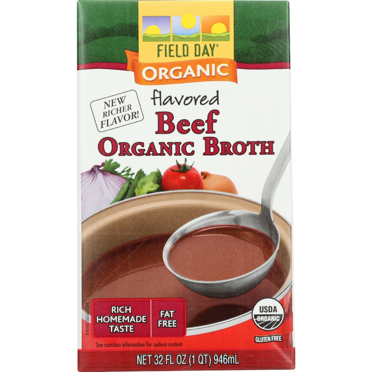 Field Day Beef Broth (12X32Oz )