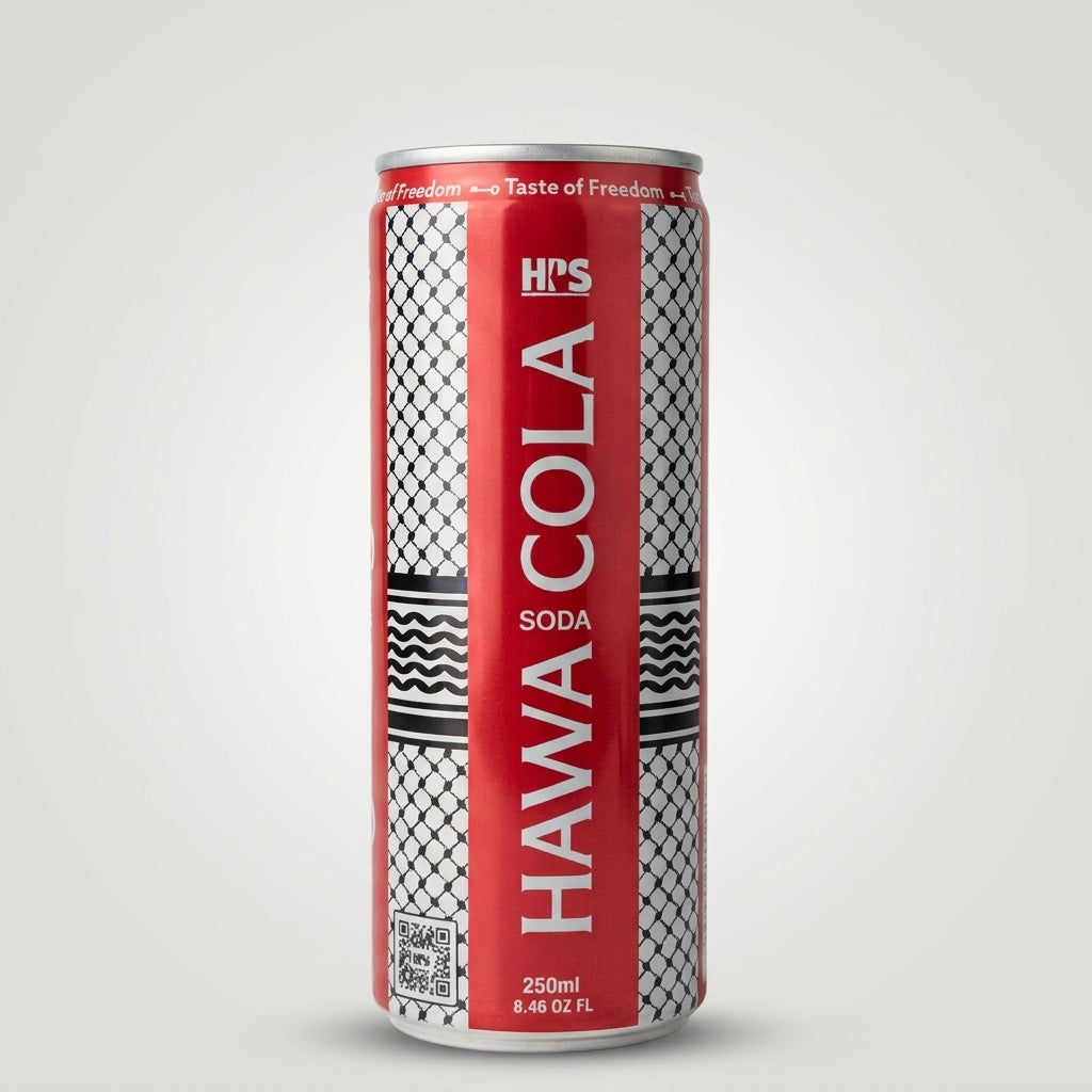 Hawa Cola Soda 250ml - Palestinian Freedom Soft Drink