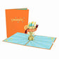 Congrats Trophy 5''x7'' Pop-Up Cards