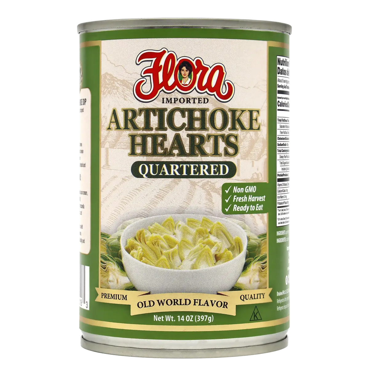 Artichoke Hearts - Quartered - 14 oz