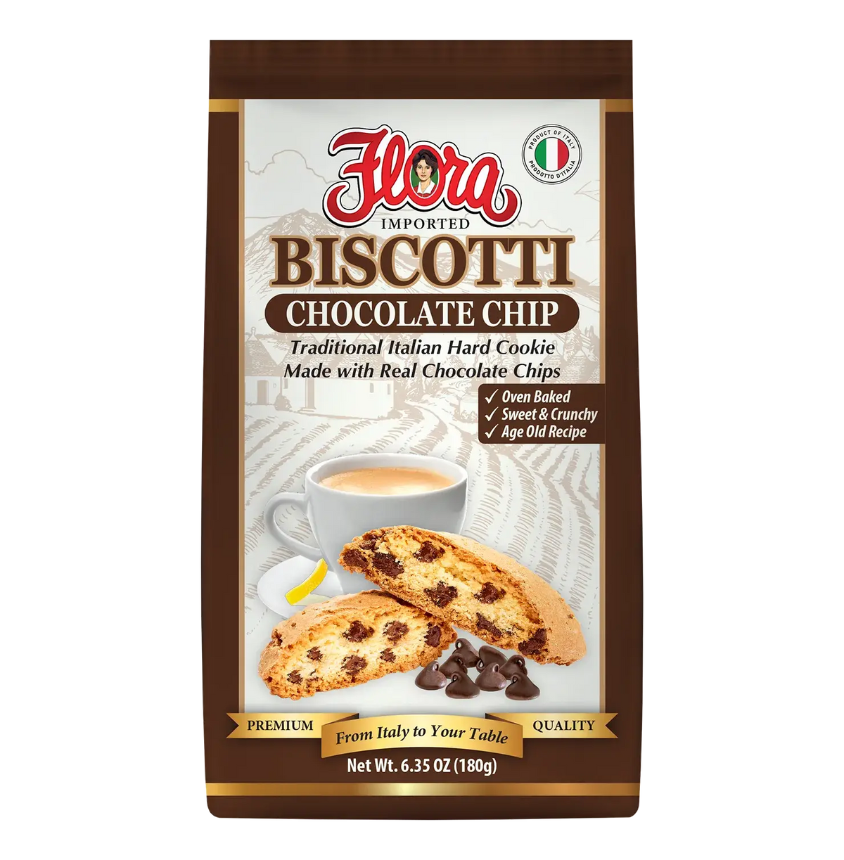 Biscotti - Chocolate Chip - 6.35 oz