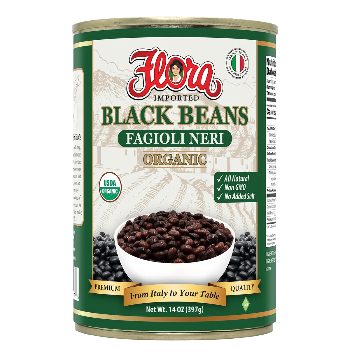 Black Beans - Organic - 14 oz