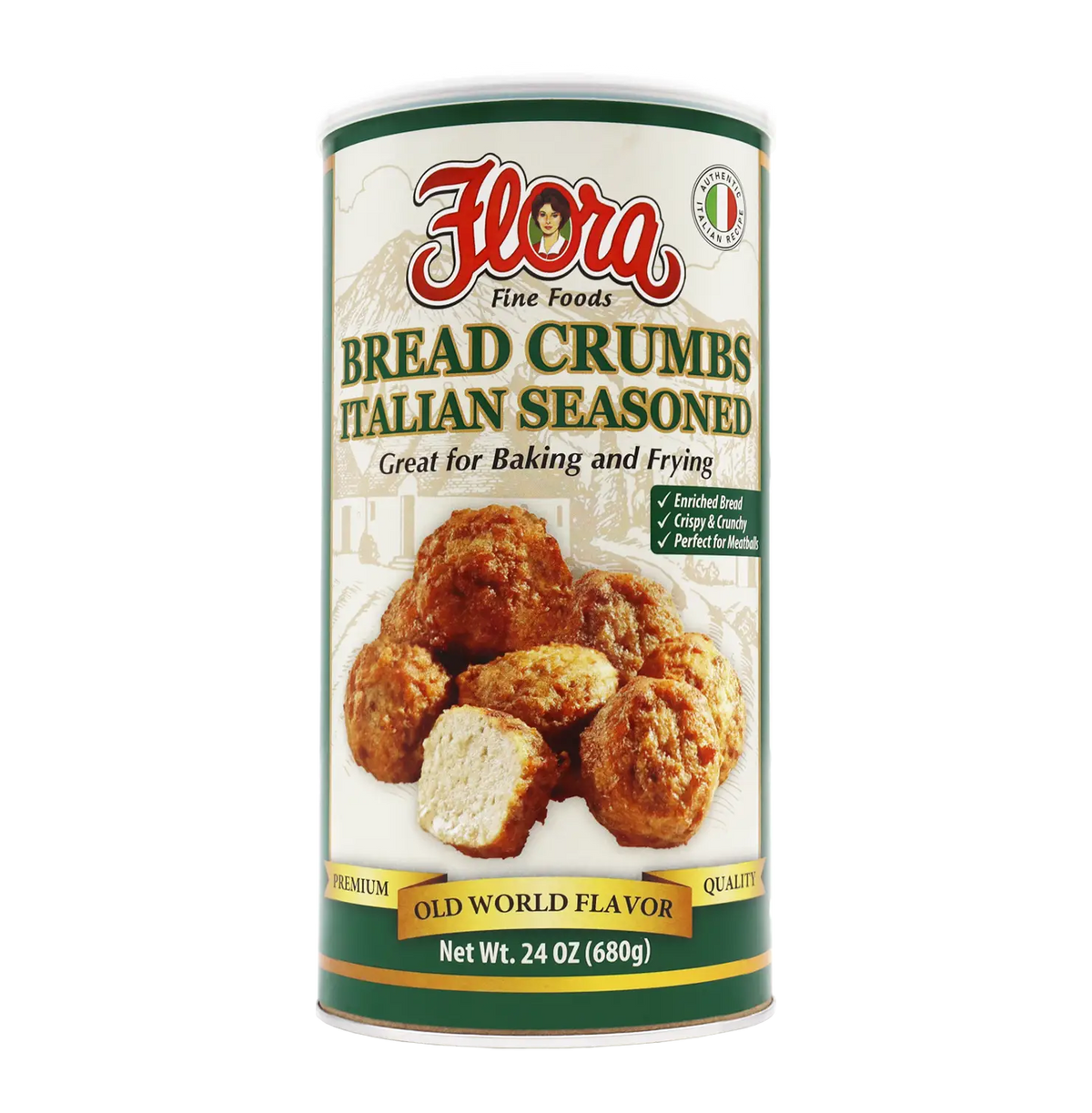 Bread Crumbs - Italian Seasoned - 24 oz