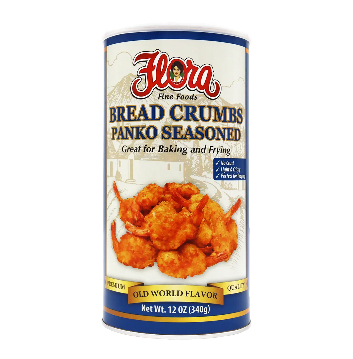 Bread Crumbs - Panko Seasoned - 12 oz