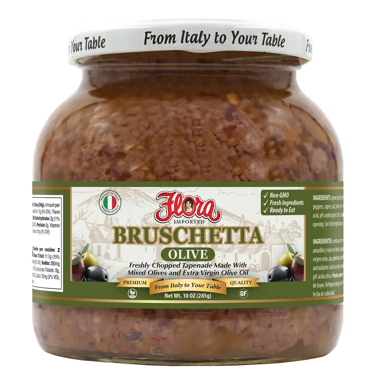 Bruschetta - Olive Tapenade - 10 oz