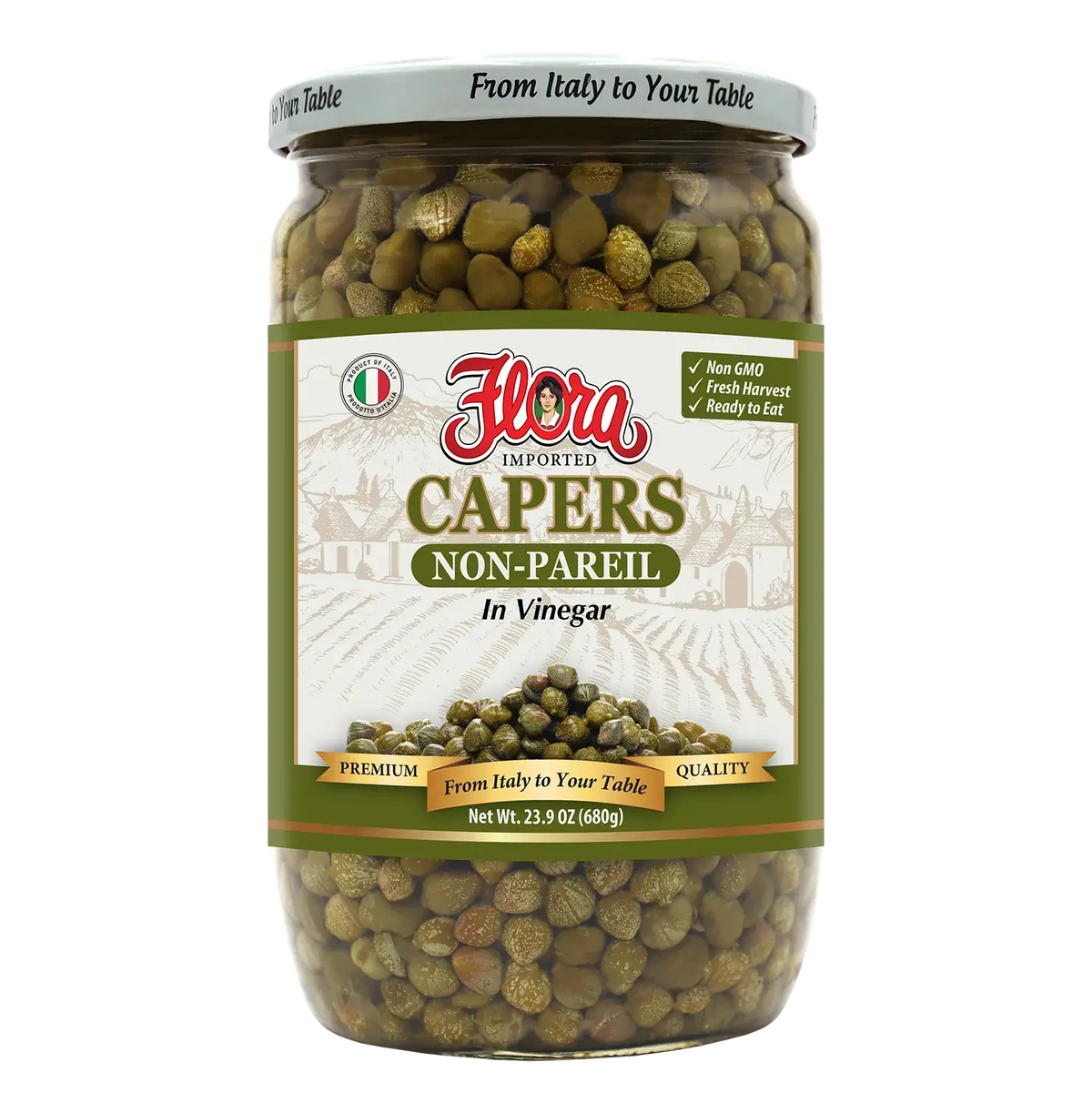 Capers - Non-Parell In Vinegar - 23.9 oz