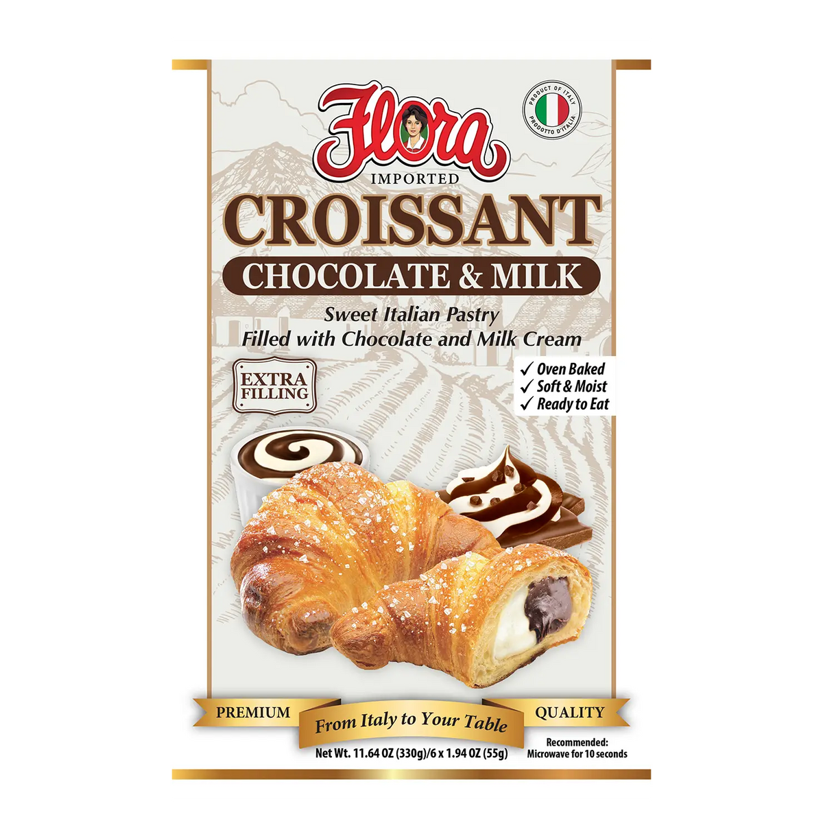 Croissants - Chocolate & Milk - 11.64 oz