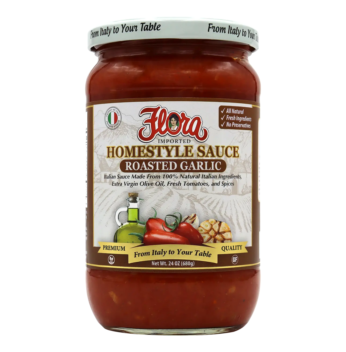 Homestyle Roasted Garlic Sauce - 24 oz