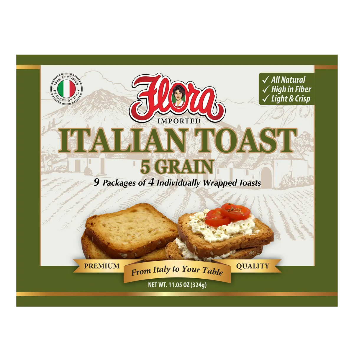 Italian Toast - 5 Grain - 11.05 oz