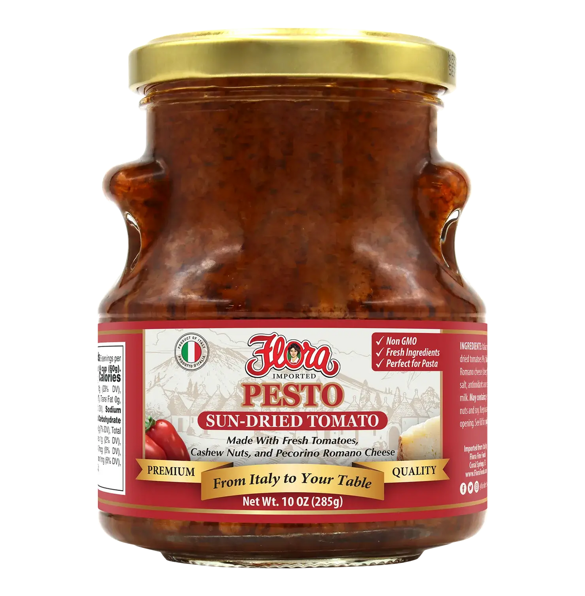 Pesto - Sun-Dried Tomato - 10 oz