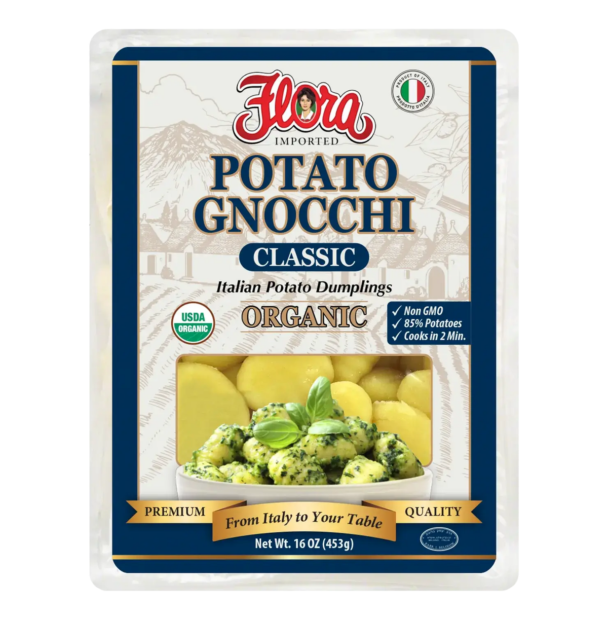 Potato Gnocchi - Classic Organic - 16 oz