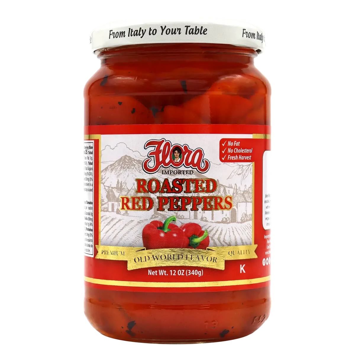 Roasted Red Peppers - 12 oz