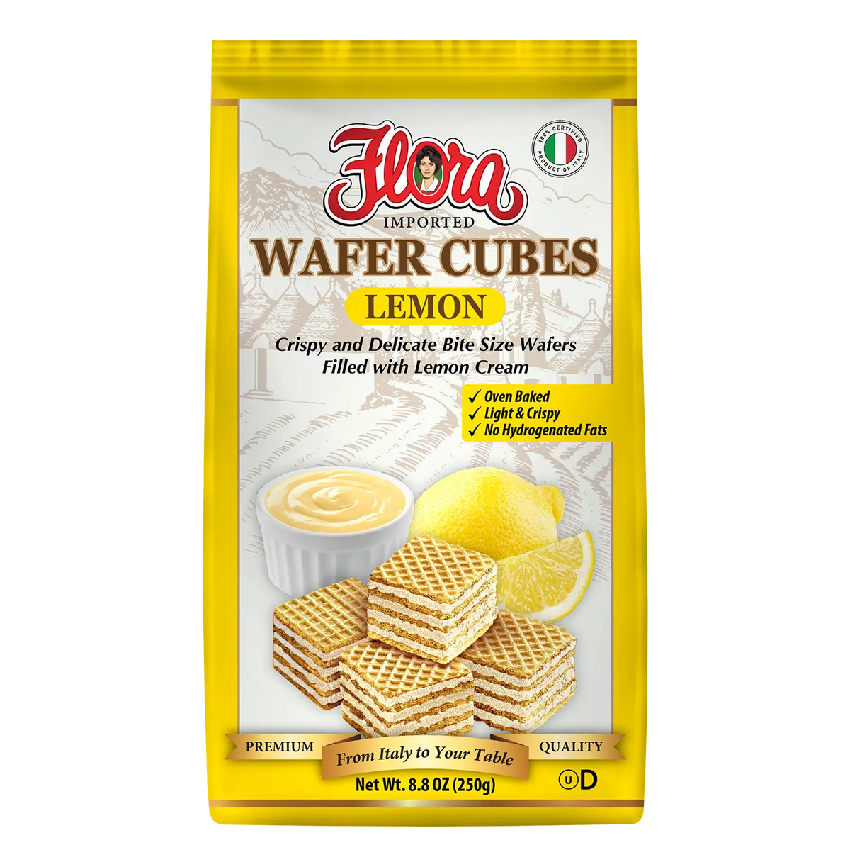 Wafer Cubes - Lemon - 8.8 oz