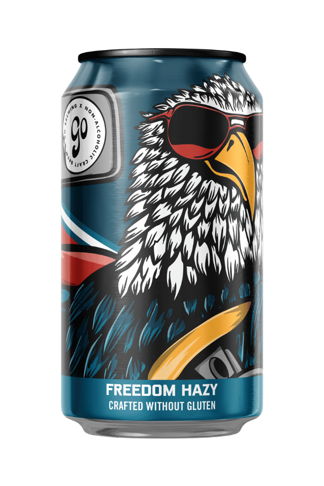 Freedom Hazy IPA – Non-Alcoholic, Gluten-Free