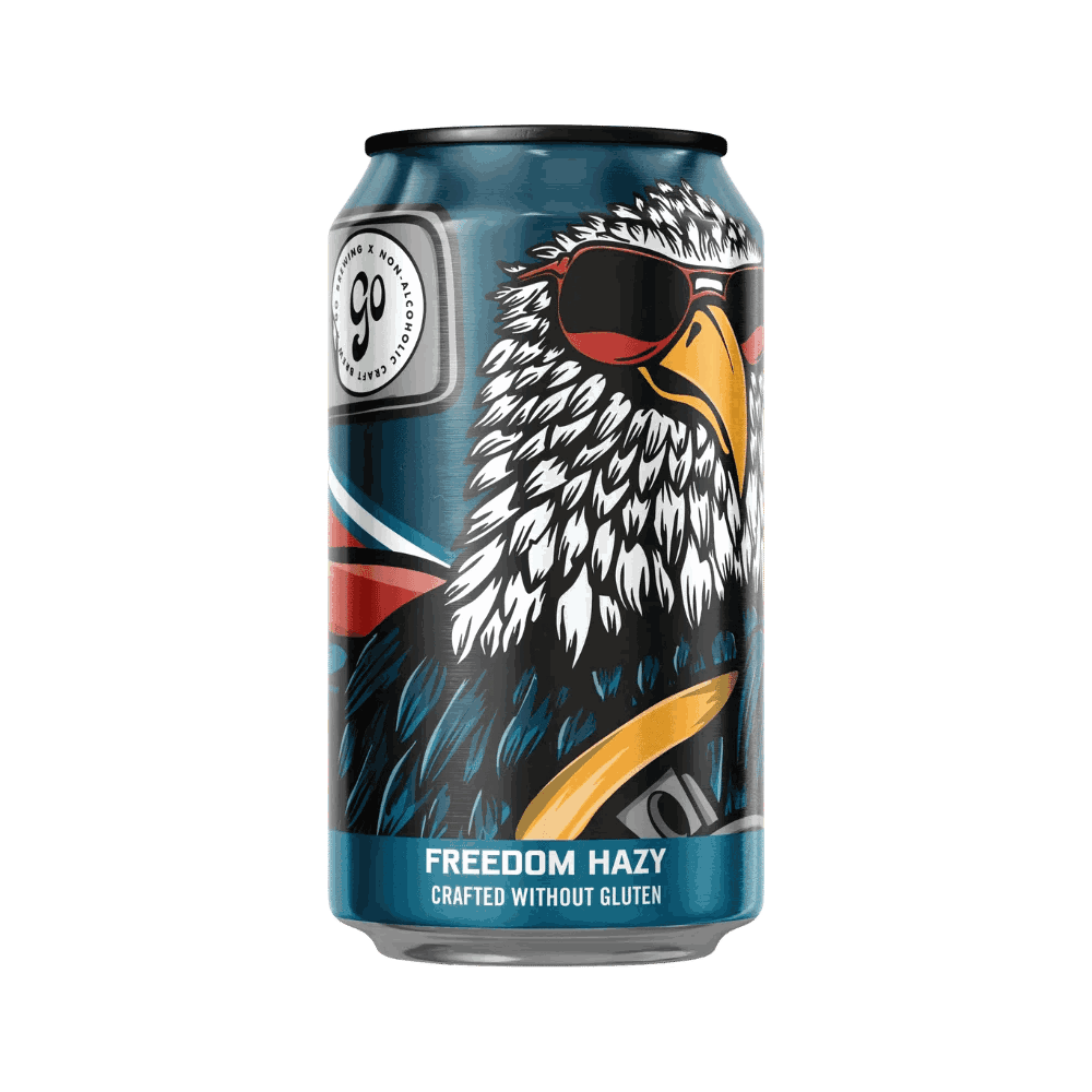 Freedom Hazy IPA – Non-Alcoholic, Gluten-Free