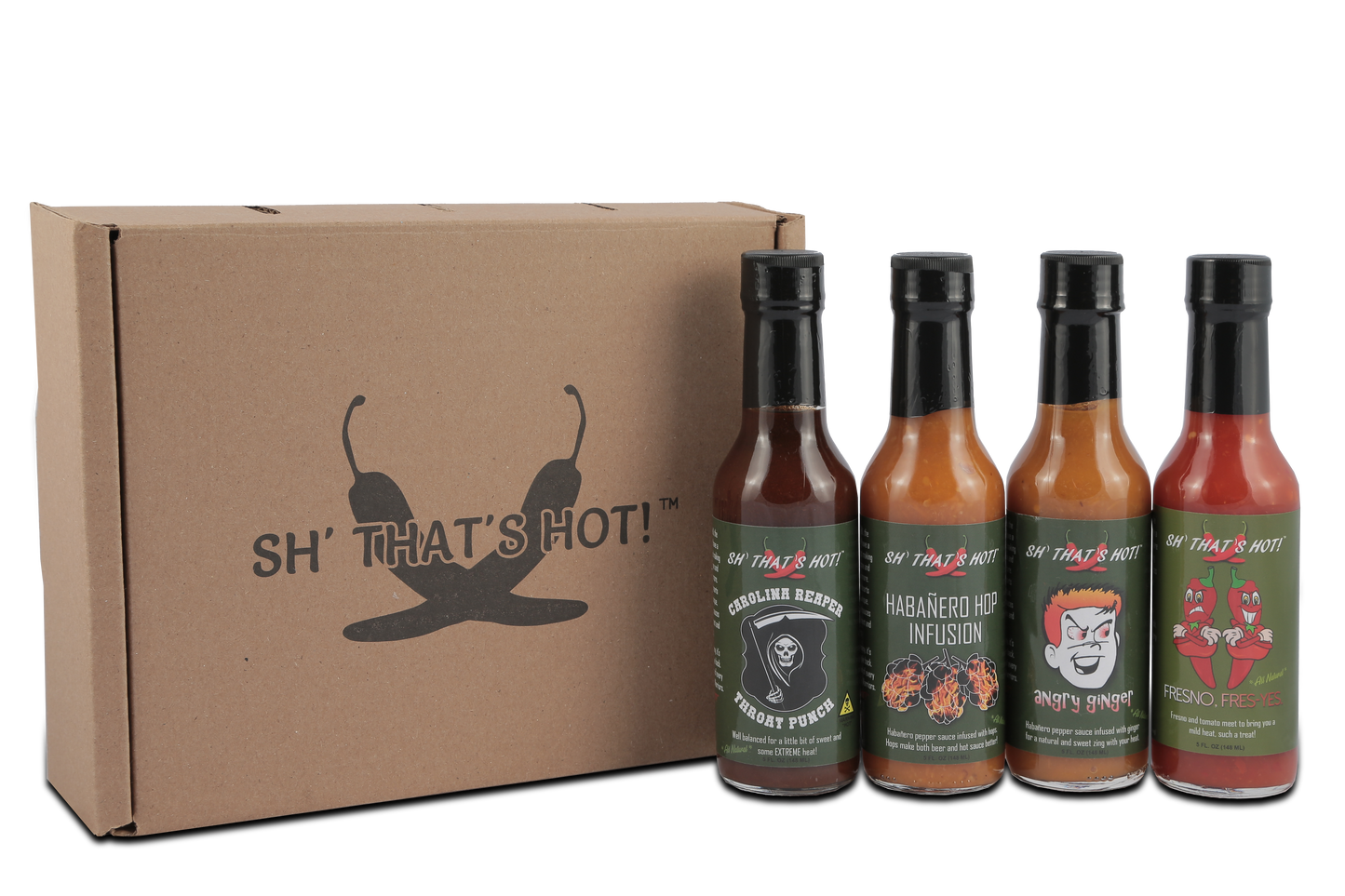 4-pack Hot Sauce Mix & Match