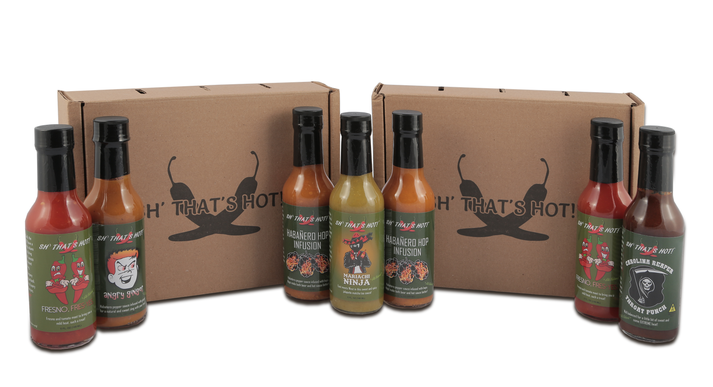 4-pack Hot Sauce Mix & Match