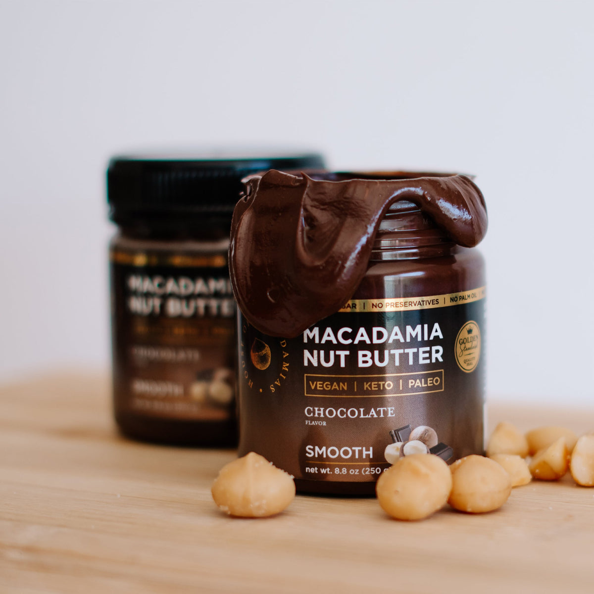 Macadamia Nut Butter Chocolate Flavor (1 Flavor, 1 Jar)