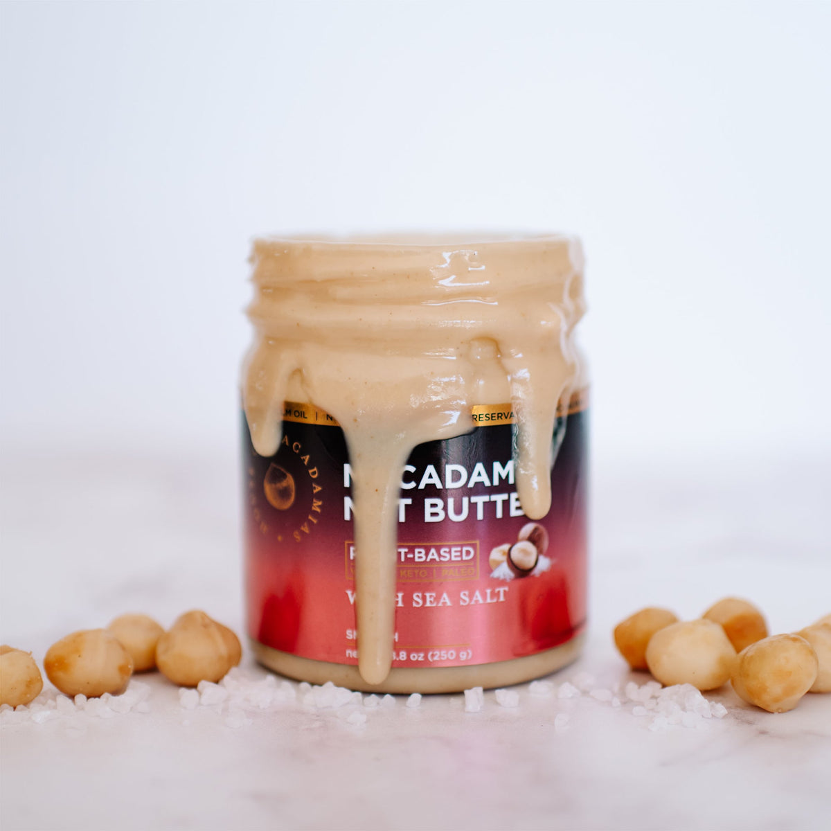 Macadamia Nut Butter Sea Salt Flavor (1 Flavor, 1 Jar)