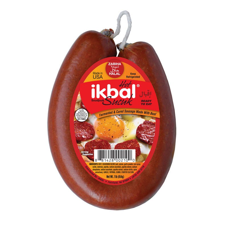 İkbal Ring Beef Sujuk Hot – 1 Lb